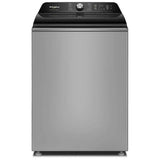 Whirlpool WTW8509TR Top Load Washer, 27 inch Width, 6.1 cu. ft. Washer Capacity, 750 RPM Washer Spin Speed, 10 Wash Cycles, 5 Temperature Settings, Wifi Enabled, Silver colour