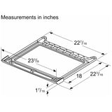 Bosch WTZ27510UC Stacking Kit, White colour for WGB24600UC, WQB245B0UC