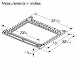 Bosch WTZ27510UC Stacking Kit, White colour for WGB24600UC, WQB245B0UC