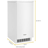 Whirlpool WUI75X15HW Ice Maker | Compact Refrigeration | Future Appliances