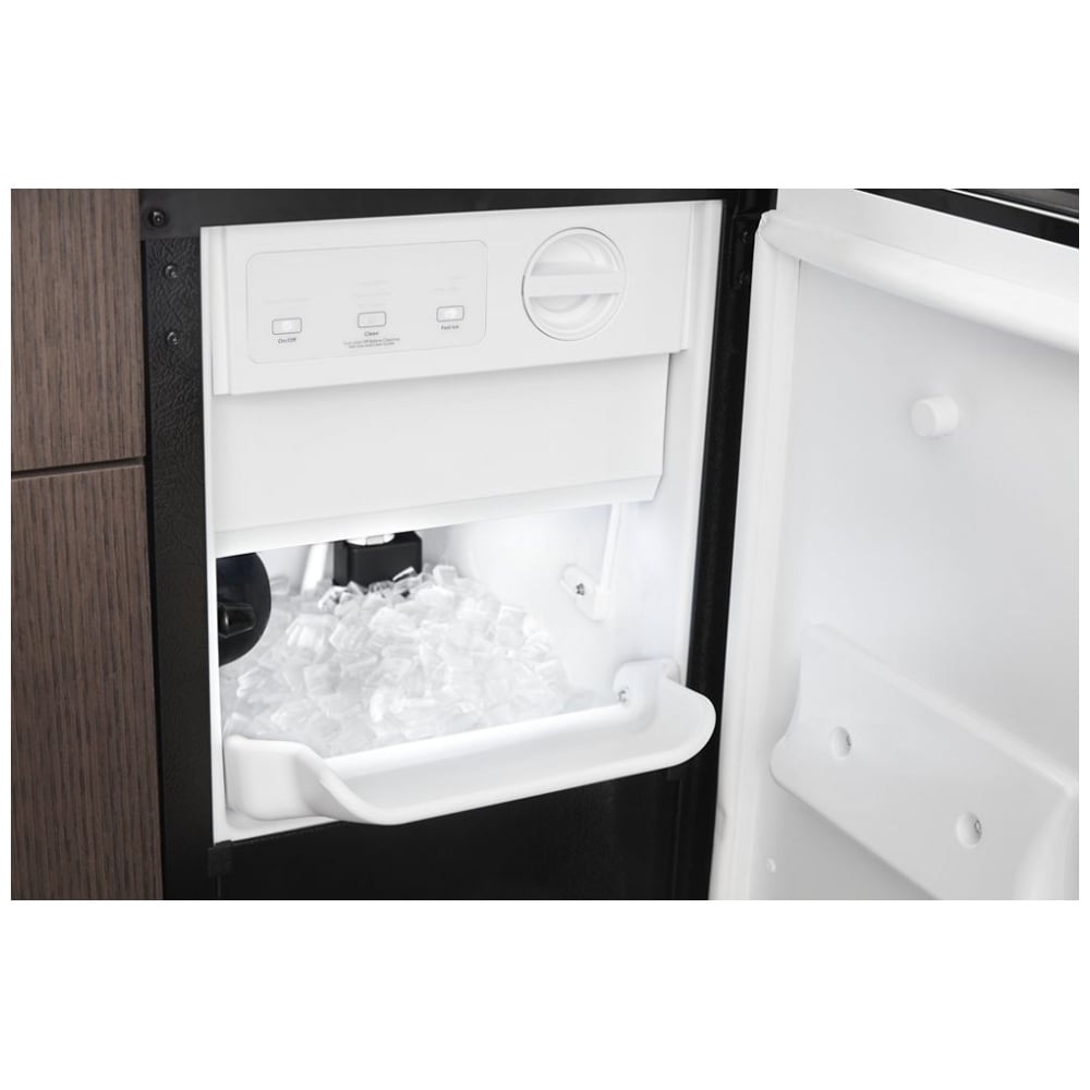 Whirlpool WUI75X15HZ Ice Maker, 15 inch Width, 25 lb. Ice Storage capacity (lbs.), Stainless Steel colour