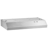 Whirlpool WVU17UC0JS Range Hood, 30 inch Exterior Width, 230 CFM, LED, Aluminum Mesh Filter, Stainless Steel colour