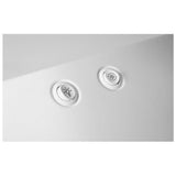 Whirlpool WVU17UC0JW Range Hood, 30 inch Exterior Width, 230 CFM, LED, Aluminum Mesh Filter, White colour