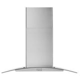 Whirlpool WVW51UC0LS Range Hood, 30 inch Exterior Width, 3, 400 CFM, LED, Aluminum Mesh Filter, Stainless Steel colour