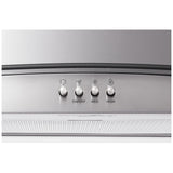 Whirlpool WVW51UC0LS Range Hood, 30 inch Exterior Width, 3, 400 CFM, LED, Aluminum Mesh Filter, Stainless Steel colour