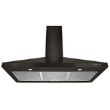 Whirlpool WVW53UC6HV Range Hood, 36 inch Exterior Width, Wall Mounted, 400 CFM, LED, Aluminum Mesh Filter, Black Stainless Steel colour