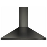 Whirlpool WVW53UC6HV Range Hood, 36 inch Exterior Width, Wall Mounted, 400 CFM, LED, Aluminum Mesh Filter, Black Stainless Steel colour