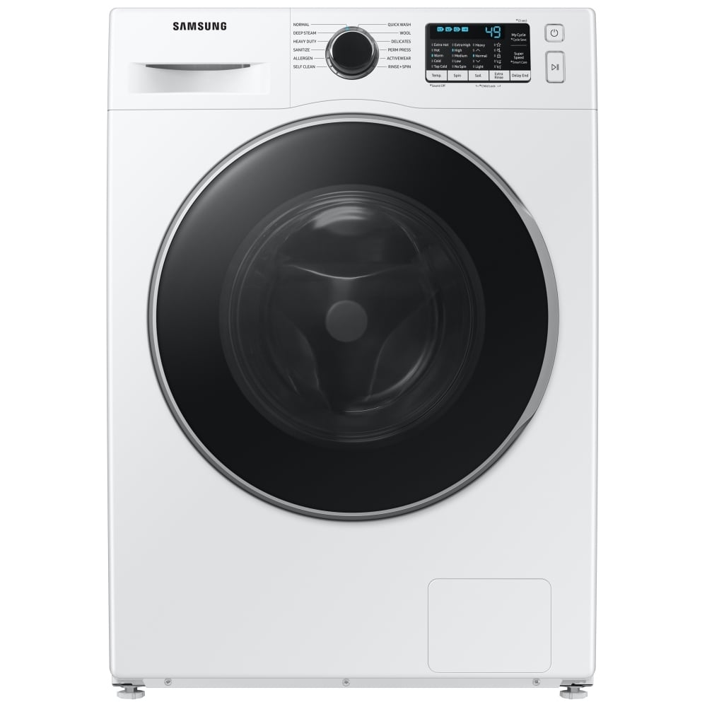 Samsung Front Load Washer WW25B6800AW & Electric Dryer DV25B6800EW