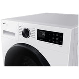 Samsung WW25FG5B34BEAC Front Load Washer, 24 inch Width, 2.9 cu. ft. Washer Capacity, 1,400 RPM Washer Spin Speed, 12 Wash Cycles, 5 Temperature Settings, Steam Clean, ENERGY STAR Certified, Wifi Enabled, White colour