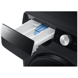 Samsung WW25FG6B34BBAC Front Load Washer, 24 inch Width, 2.9 cu. ft. Washer Capacity, 1,400 RPM Washer Spin Speed, 24 Wash Cycles, 5 Temperature Settings, Steam Clean, ENERGY STAR Certified, Wifi Enabled, Black colour