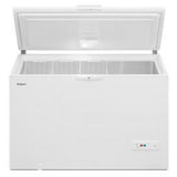 Whirlpool WZC5216LW Chest Freezer, 56 inch Width, 16 cu. ft. Capacity, Manual, Interior Light (Freezer), Convertible Fridge/Freezer, White colour
