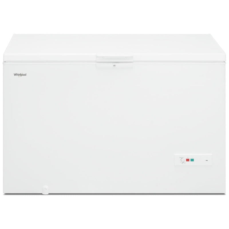 Whirlpool WZC5216LW Chest Freezer, 56 inch Width, 16 cu. ft. Capacity, Manual, Interior Light (Freezer), Convertible Fridge/Freezer, White colour