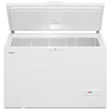 Whirlpool WZC5216LW Chest Freezer, 56 inch Width, 16 cu. ft. Capacity, Manual, Interior Light (Freezer), Convertible Fridge/Freezer, White colour