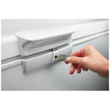 Whirlpool WZC5216LW Chest Freezer, 56 inch Width, 16 cu. ft. Capacity, Manual, Interior Light (Freezer), Convertible Fridge/Freezer, White colour