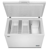 Whirlpool WZCN3511TW Chest Freezer, 44 inch Width, 11 cu. ft. Capacity, Manual, Convertible Fridge/Freezer, White colour