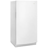 Whirlpool WZF34X16DW Upright Freezer, 30 inch Width, 16 cu. ft. Capacity, Frost Free, Reversible Door, Interior Light (Freezer), White colour