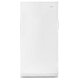 Whirlpool WZF34X16DW Upright Freezer, 30 inch Width, 16 cu. ft. Capacity, Frost Free, Reversible Door, Interior Light (Freezer), White colour