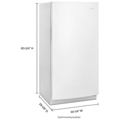 Whirlpool WZF34X16DW Upright Freezer
