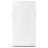 Whirlpool WZF34X16DW Upright Freezer, 30 inch Width, 16 cu. ft. Capacity, Frost Free, Reversible Door, Interior Light (Freezer), White colour