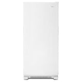 Whirlpool WZF34X18DW Upright Freezer, 30 inch Width, 18 cu. ft. Capacity, Frost Free, Reversible Door, Interior Light (Freezer), White colour