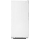 Whirlpool WZF34X18DW Upright Freezer, 30 inch Width, 18 cu. ft. Capacity, Frost Free, Reversible Door, Interior Light (Freezer), White colour