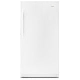 Whirlpool WZF56R16DW Upright Freezer, 30 inch Width, 16 cu. ft. Capacity, Frost Free, Interior Light (Freezer), White colour