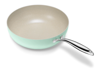 Velosan Pebble Series Nonstick 12.5'' Wok With Lid