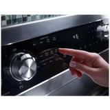 KitchenAid YKFED500ESS Electric Range, 6.7 cu. ft. Capacity, 30 inch Exterior Width, True Convection, 5 Burners, Self Clean, Double Oven, 3,200 W Highest Element, Stainless Steel colour