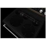 KitchenAid YKFEG500EBS Electric Range, 6.2 cu. ft. Capacity, 30 inch Exterior Width, True Convection, 5 Burners, Storage Drawer, Self Clean, 3,000 W Highest Element, Black Stainless Steel colour