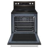 KitchenAid YKFEG500EBS Electric Range, 6.2 cu. ft. Capacity, 30 inch Exterior Width, True Convection, 5 Burners, Storage Drawer, Self Clean, 3,000 W Highest Element, Black Stainless Steel colour