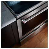 KitchenAid YKFEG500ESS Electric Range | 30" Convection Oven | 6.4 cu. ft. Capacity | Stainless Steel