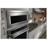 KitchenAid YKMBT5011KS Built In Microwave, 30 inch Exterior Width, 1.1 cu. ft. Capacity, 900 W Watts, Stainless Steel colour