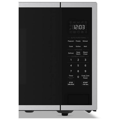 KitchenAid YKMCS122SSS Countertop Microwave, 22 inch Exterior Width, 1.6 cu. ft. Capacity, 1,100 W Watts, Stainless Steel colour