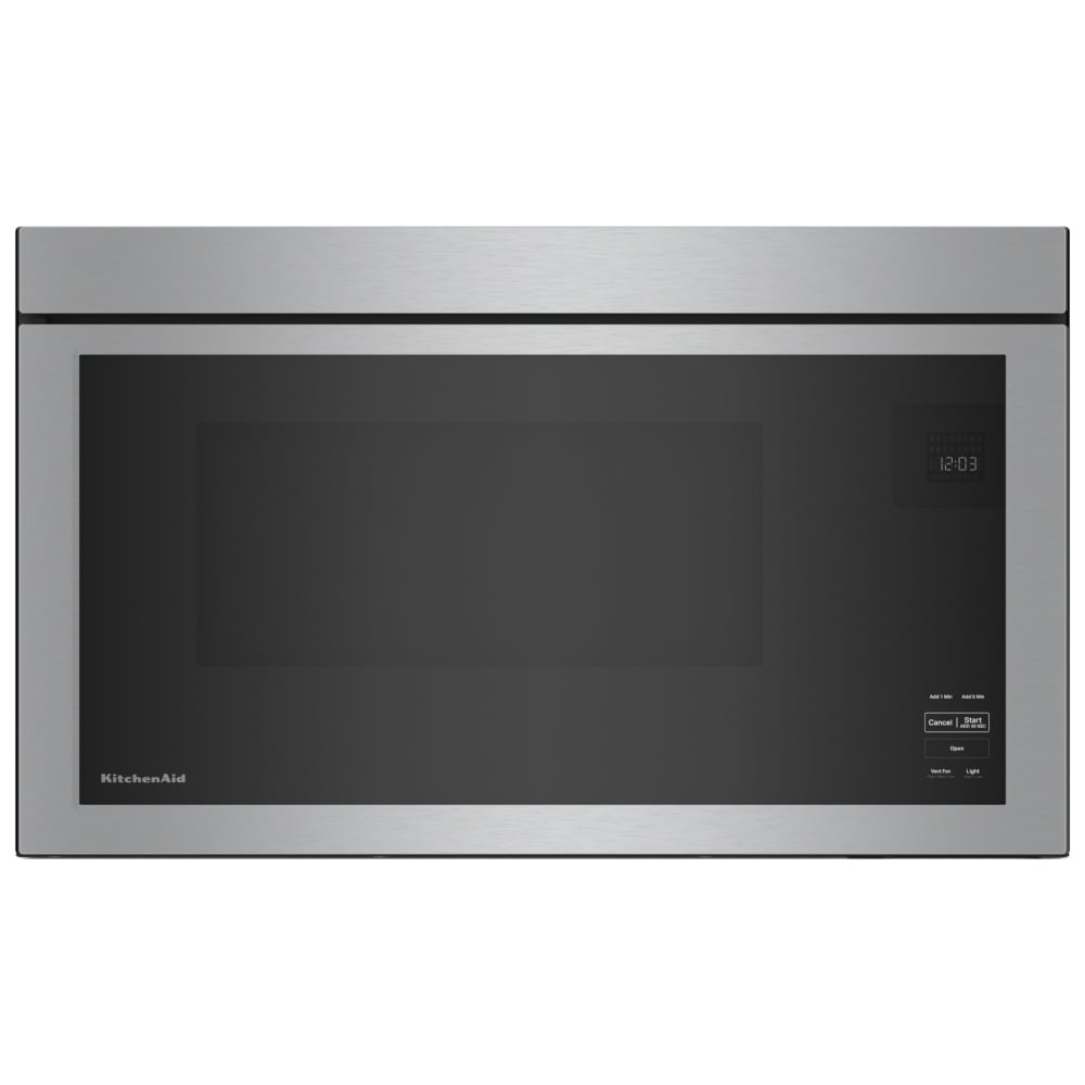 KitchenAid YKMMF330PPS Over the Range Microwave, 30 inch Exterior Width, 1.1 cu. ft. Capacity, 400 CFM, 1,000 W Watts, LED, Stainless Steel colour