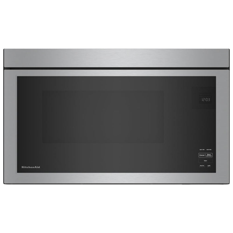 KitchenAid YKMMF330PPS Over the Range Microwave, 30 inch Exterior Width, 1.1 cu. ft. Capacity, 400 CFM, 1,000 W Watts, LED, Stainless Steel colour