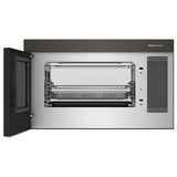 KitchenAid YKMMF530PBE Over the Range Microwave, 30 inch Exterior Width, 1.1 cu. ft. Capacity, 400 CFM, Convection, 1,500 W Watts, Stainless Steel Interior, LED, Black Ore colour