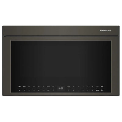 KitchenAid YKMMF730PJP Over the Range Microwave, 30 inch Exterior Width, 1.1 cu. ft. Capacity, 400 CFM, Convection, 1,500 W Watts, Stainless Steel Interior, LED, Juniper colour