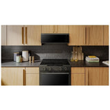 KitchenAid YKMML550RBE Over the Range Microwave, 30 inch Exterior Width, 1.1 cu. ft. Capacity, 600 CFM, 900 W Watts, LED, Black Ore colour