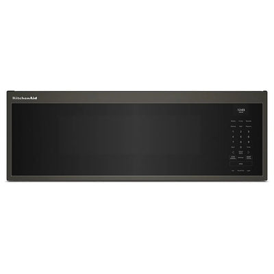 KitchenAid YKMML550RBE Over the Range Microwave, 30 inch Exterior Width, 1.1 cu. ft. Capacity, 600 CFM, 900 W Watts, LED, Black Ore colour