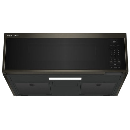KitchenAid YKMML550RBS Over the Range Microwave, 30 inch Exterior Width, 1.1 cu. ft. Capacity