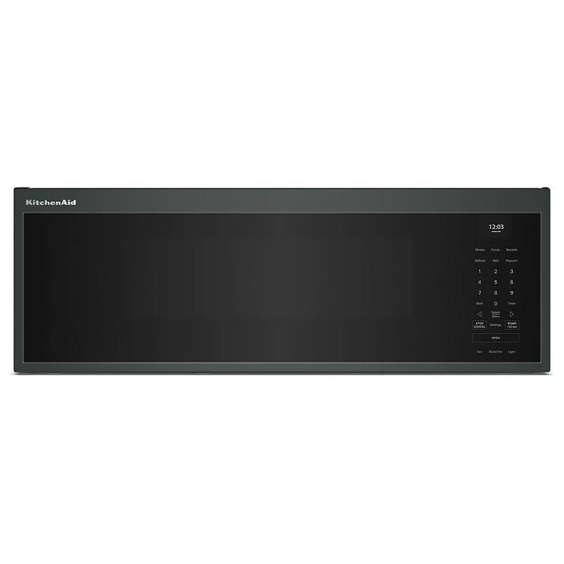KitchenAid YKMML550RJP Over the Range Microwave, 30 inch Exterior Width, 1.1 cu. ft. Capacity, 600 CFM, 900 W Watts, LED, Juniper colour