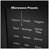 KitchenAid YKMMS330SPS Over the Range Microwave, 30 inch Exterior Width, 2.1 cu. ft. Capacity, 400 CFM, 900 W Watts, LED, PrintShield Stainless colour