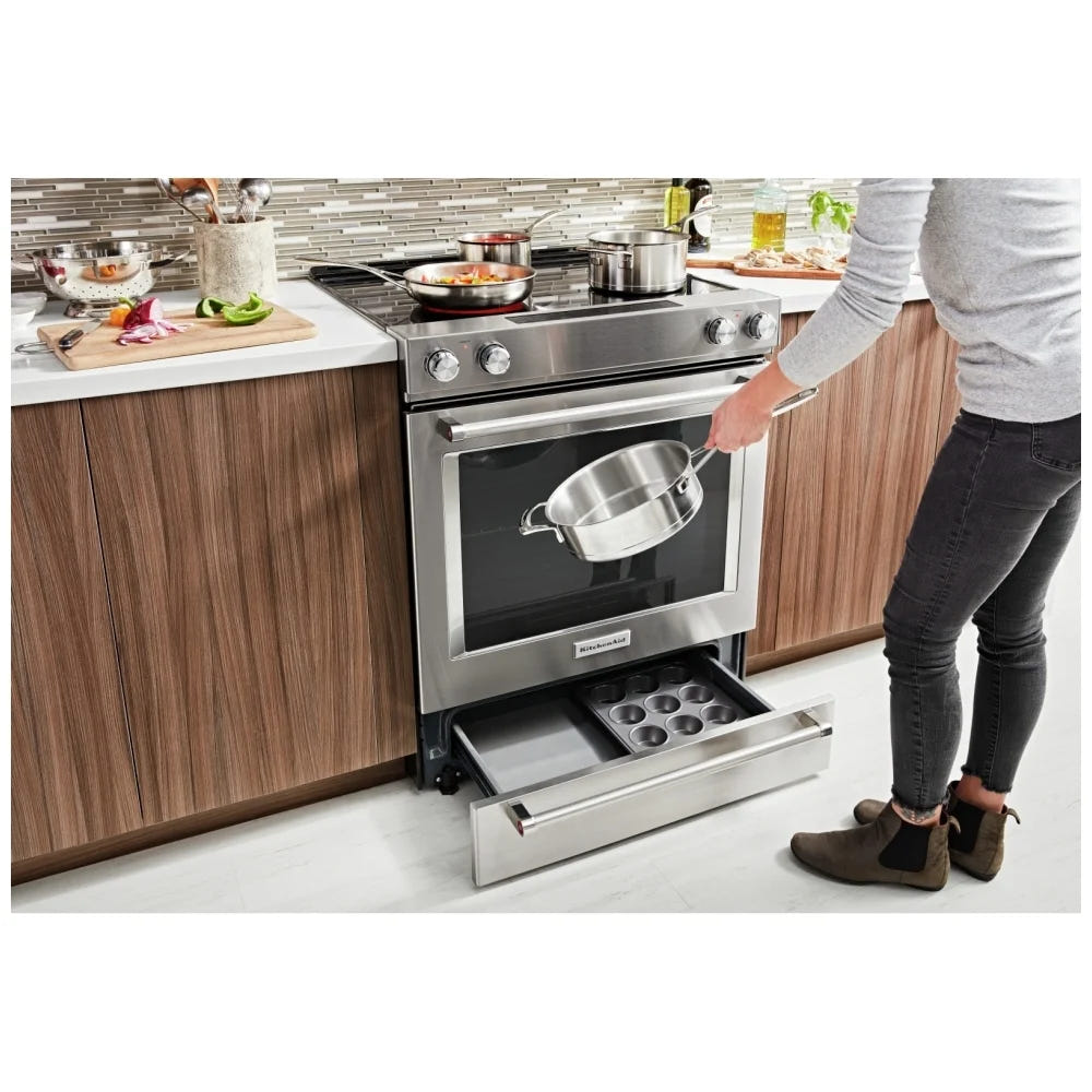 KitchenAid YKSEG700ESS 电炉