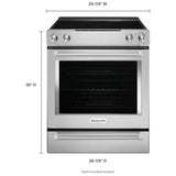 KitchenAid YKSEG700ESS Electric Range