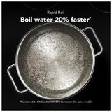 KitchenAid YKSES330SPS Electric Range, 5.3 cu. ft. Capacity, 30 inch Exterior Width, Convection, 5 Burners, Storage Drawer, Air Fry, Self Clean, 3,000 W Highest Element, PrintShield Stainless Finish colour