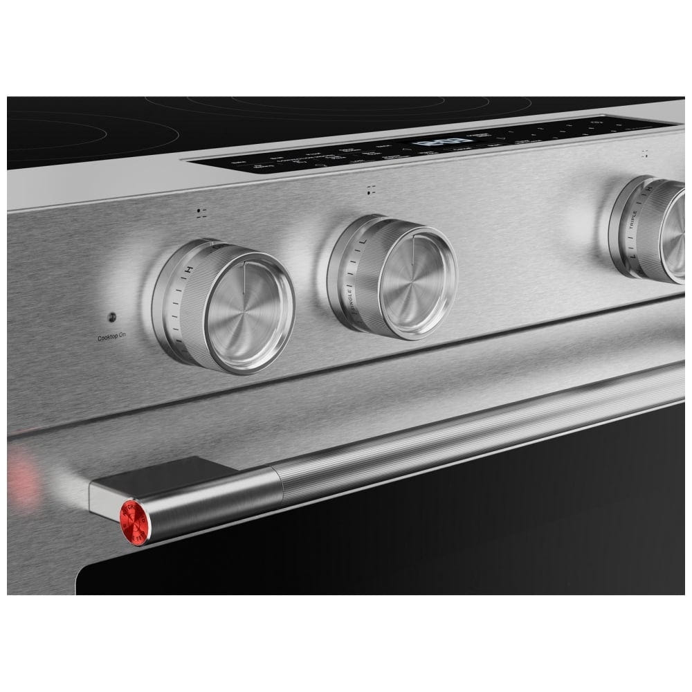 KitchenAid YKSES330SPS Electric Range, 5.3 cu. ft. Capacity, Convection, 5 Burners, Storage Drawer, Air Fry, Self Clean, Stainless Steel Finish