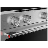 KitchenAid YKSES330SPS Electric Range, 5.3 cu. ft. Capacity, 30 inch Exterior Width, Convection, 5 Burners, Storage Drawer, Air Fry, Self Clean, 3,000 W Highest Element, PrintShield Stainless Finish colour