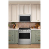 KitchenAid YKSES530SPS Electric Range, 5.3 cu. ft. Capacity, 30 inch Exterior Width, True Convection, 5 Burners, Storage Drawer, Air Fry, Self Clean, 3,200 W Highest Element, FingerPrint Resistant Stainless Steel colour