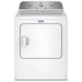 Maytag YMED4205SW Electric Dryer, 7.0 cu. ft. capacity, 3 temperature settings, steel drum, white colour