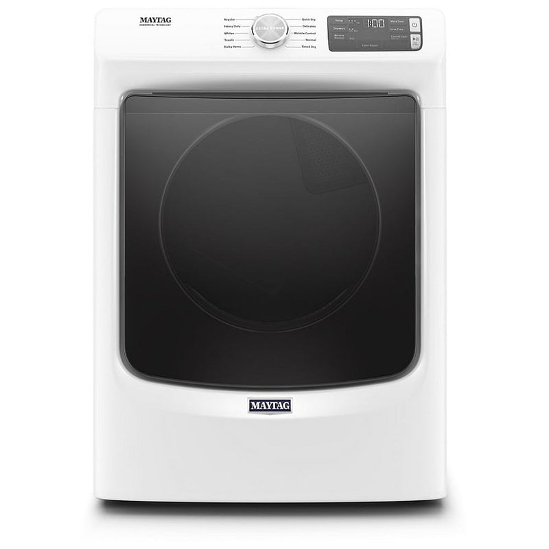 Maytag YMED5630HW Electric Dryer, 7.3 cu. ft. Dryer Capacity, 10 Dry Cycles, 4 Temperature Settings, Vented, Stackable, White colour